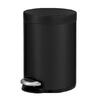Cubo con Pedal 5L Negro Mate EKO Serene